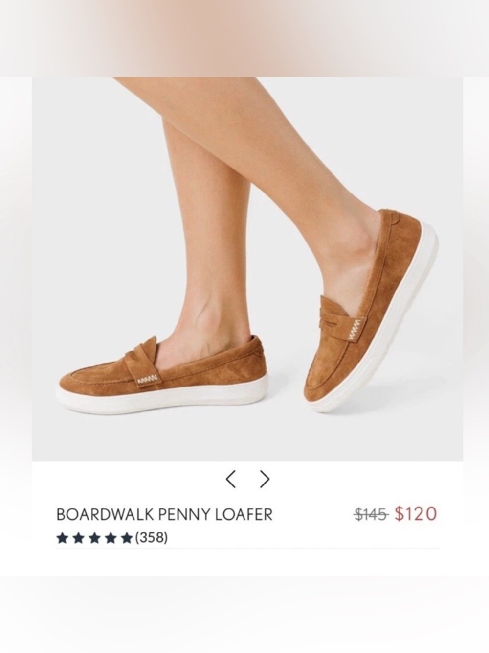 Patina Boardwalk Suede Penny Loafer